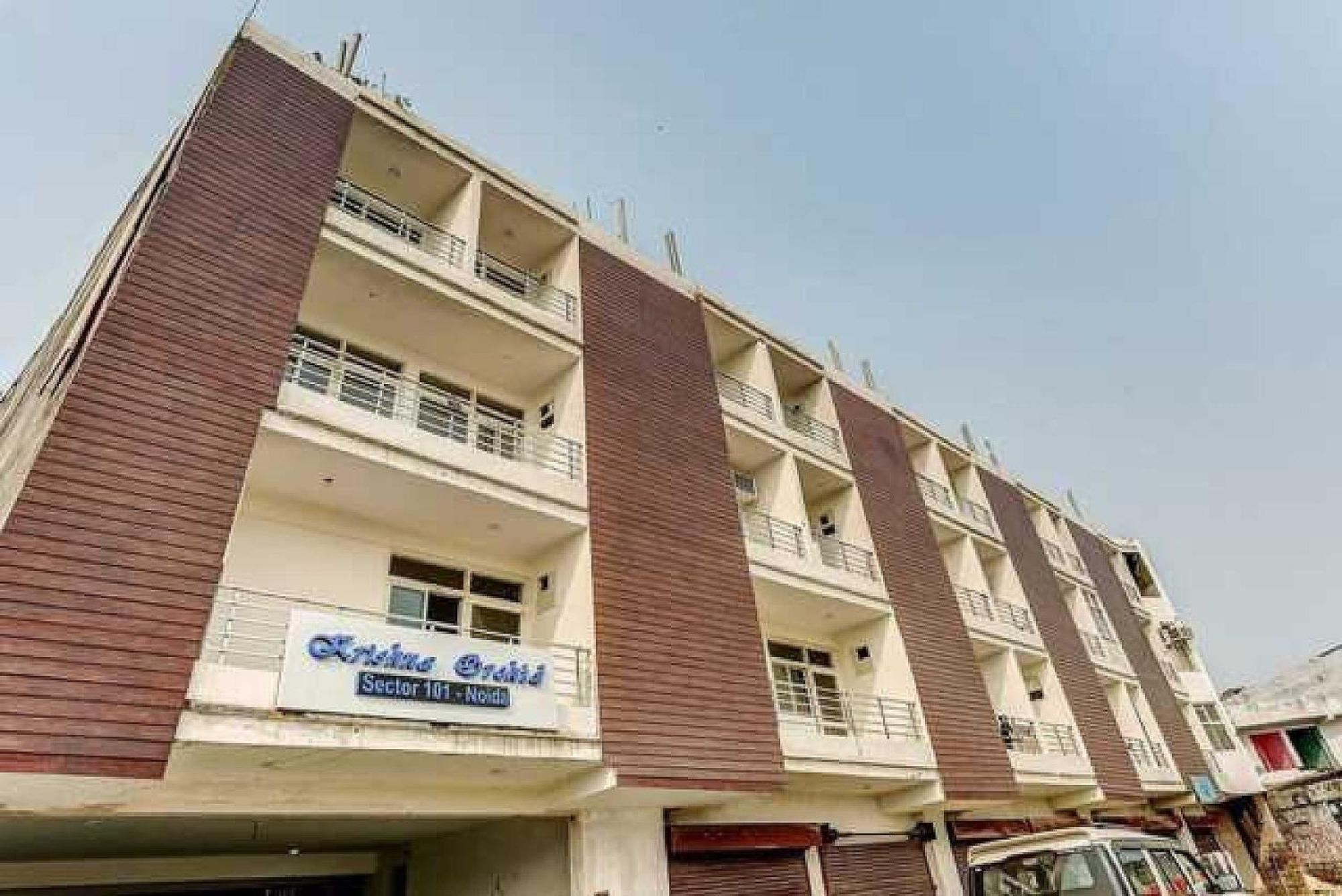 Hotel O Krishna Orchid Near Noida Sector 81 Metro Station Exterior foto